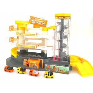 Parkoló garázs 3 emelet elektromos lift + 4 autó