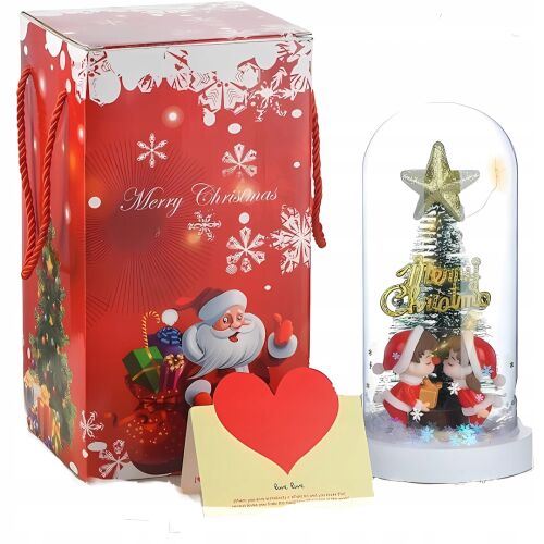 Örök karácsonyfa LED üvegben -A tökéletes karácsonyi ajándék, mint az igazi! 125095532