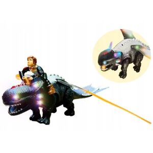 elemes dinoszaurusz sárkánylovas üvöltés világít fel