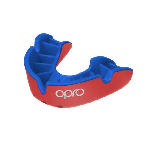 Opro Self-Fit Junior Szájvédő, Piros/Kék - Fogvédő