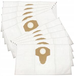 Set de 10 saci de aspirator NewEvo® pentru aspiratoare Parkside PNTS PWD PWS - Saci de praf