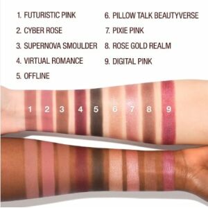 Szemhéjpúder paletta, Charlotte Tilbury, Pillow Talk Beautyverse Love Palette 125098490 - Szemhéjfesték