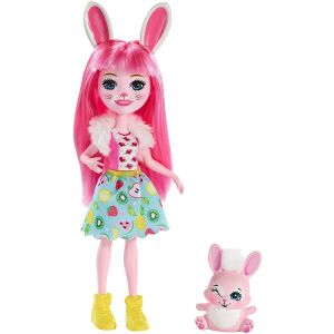 Enchantimals Animal Dolls Bree Bunny és Twist