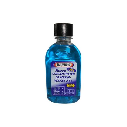 Lichid de parbriz Wynn's Super Concentrated Screen Wash 21+, -70°C, miros de lămâie, 250 ml