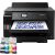 Epson EcoTank L11160 A3 Drucker mit Tintenflaschen und Text zu niedrigen Druckkosten