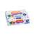Nebulo dual hole pencil sharpener with container, 12 pack, assorted colors