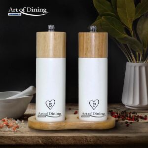 SET 2 RASNITE SARE & PIPER 16 CM+SUPORT, MODERN, ART