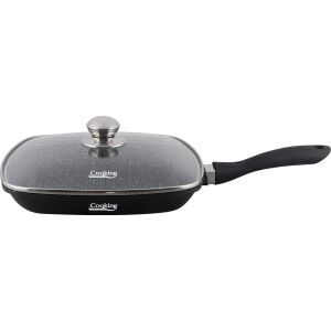 TIGAIE GRILL AL+CAPAC 28X4.5CM,DARK LINE 125113008 - Heinner