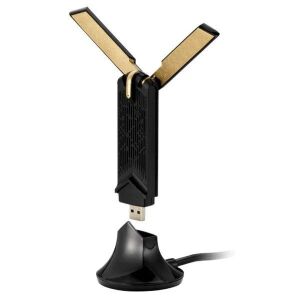 Adaptor wireless ASUS USB-AX56, AX1800, WiFI 6, Dual Band 125119473 - Adaptoare de rețea