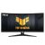 Asus TUF Gaming VG34VQ3B 34 hüvelykes ívelt ultraszéles monitor elülső nézet