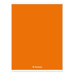 Füzet vonalas FORTUNA Monocolor A/4 32 lapos narancssárga 125122455 - Fortuna