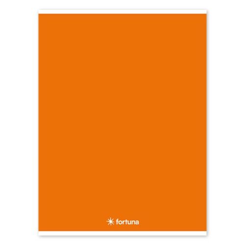 Füzet vonalas FORTUNA Monocolor A/4 32 lapos narancssárga 125122455