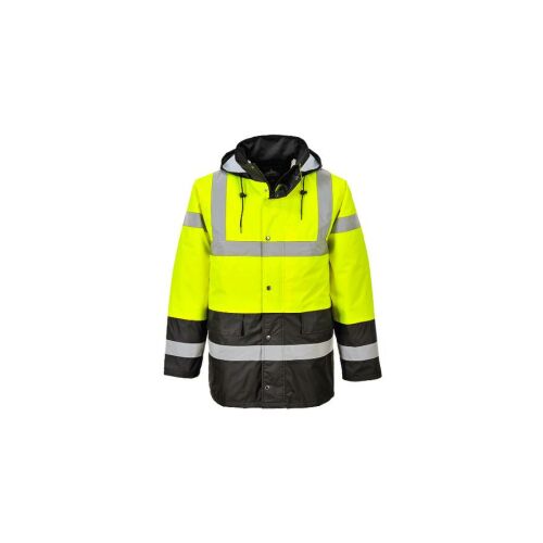 Portwest Hi-Vis Kontraszt Traffic Kabát, jól látható munkaruha