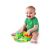 Baby playing with Bright Starts Safari Beats Drum Set, 3+ months, baby drum toy with lights and sounds