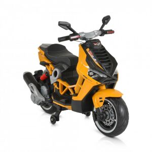 BO RIMINI elektromos gyerek ROBOGÓ motor 2 kerekű SÁRGA