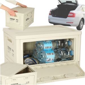 Kemping doboz szervező a csomagtartóba, collage - Car Organizer