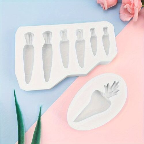 Niedliche Karotten Silikonform für Tortendekorationen 125143619