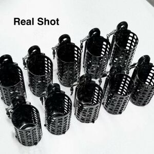 3 Stück Metall-Karpfen-Futterkorb, Köderhalter und Senker 125143800 - Angeln