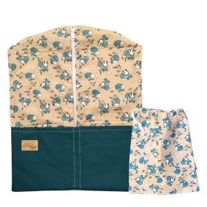 Ovis zsák vállfás, tornazsákkal szettben, rókás 125143974 - Ovis zsák