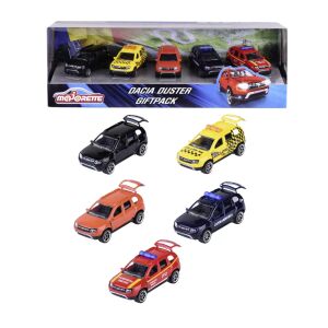 Majorette Dacia Duster 5 darabos autó készlet 1:64 méretarányú fém autó ajándékcsomag - Majorette