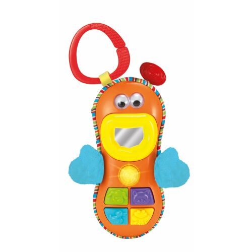 Winfun Vicces arc telefon, interaktív baba játék fényekkel, hangokkal és állat gombokkal