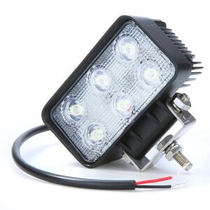 Autó Offroad LED projektor, 18W, 1320 lumen, téglalap alakú, 30 fokos spotsugár - Autólámpa