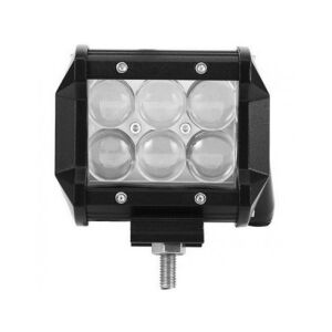 Listwa LED Auto Offroad 4D 18 W/12 V-24 V, 1530 lumenów, 4"/10 cm, wiązka punktowa 12 stopni 125145943 - Reflektor i lampa robocza