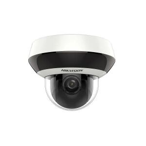 Hikvision DS-2DE2A204IW-DE3 mini PTZ IP sigurnosna kamera, 2MP, objektiv 2,8-12mm, 4x optički zum, 16x digitalni zum, domet IR 20m, Smart IR, kompresija H.265+/H.265/H.264+/H.264, 120dB WDR, 3D DNR, EIS, IR Cut filter, 24x maska ​​za privatnost, 1 audio kanal ulaz/izlaz, ugrađeni mikrofon, 1 RJ45 10M/100M Ethernet, napajanje 12VDC i PoE 802.3af, IP66, IK10, radna temperatura -20°C do 60°C - Hikvision Kamera za nadzor