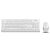 Комплект клавиатура и мишка A4Tech Fstyler FM10+FK10, кабелен, бял