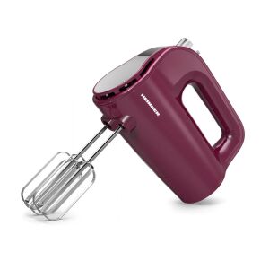 Heinner HM-350BGL Handmixer, burgunder Farbe, mit Rührbesen - Heinner