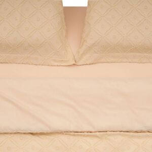 LENJERIE PAT HEINNER KS CU BRODERIE TUFFATA CREM 125148899 - Lenjerie de pat - tineri și adulți