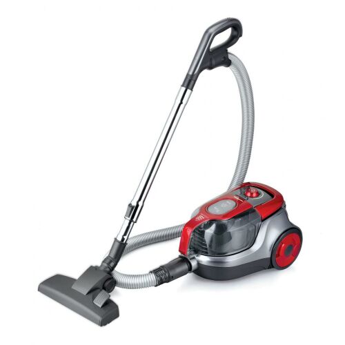 Heinner HVC-V750RD beutelloser Staubsauger, rot und silber