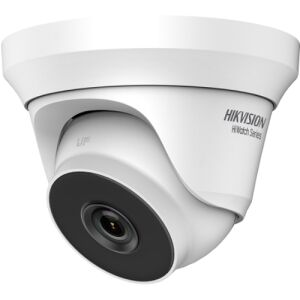 Камера за видеонаблюдение Hikvision HWT-T250-M с фиксиран обектив 2,8 mm, бяла, серия HiWatch - Защита
