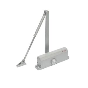 SA-5044AW-sv Hydrauliczny Drzwiowy Domykatacz Srebrny do Drzwi do 85 kg - Drzwi