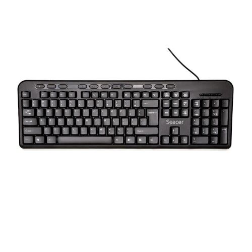TASTATURĂ USB NEGRU/SPKB-169 DISTANCER 125152743