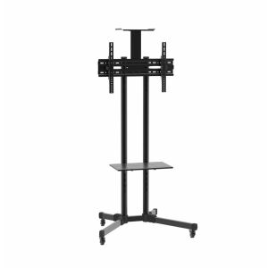 Stojan na TV Serioux TV109, Mobilný stojan na TV, Nastaviteľný stojan na TV, Stojan na TV 32-70 palcov, VESA 600x400mm, s poličkou - Serioux