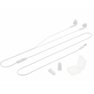 Кабелни слушалки Tellur Fly In-Ear, бели, с микрофон и допълнителни накрайници за уши - Tellur Слушалки