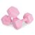 ModernHome 3kg pink hexagonal dumbbells