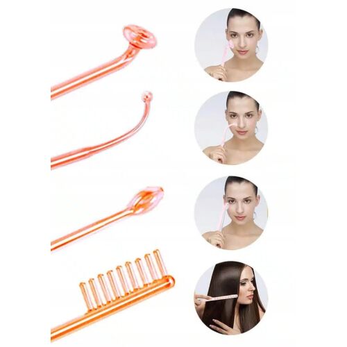 Electroderm, NewEvo®, Darsonval, magas frekvenciájú akne kezelés, ráncok, foltok ellenőrzése, sötét karikák, arcszín, szeborreás haj, fejbőr stimulátor, szépségápolás, arc biostimuláció, lift 125156440