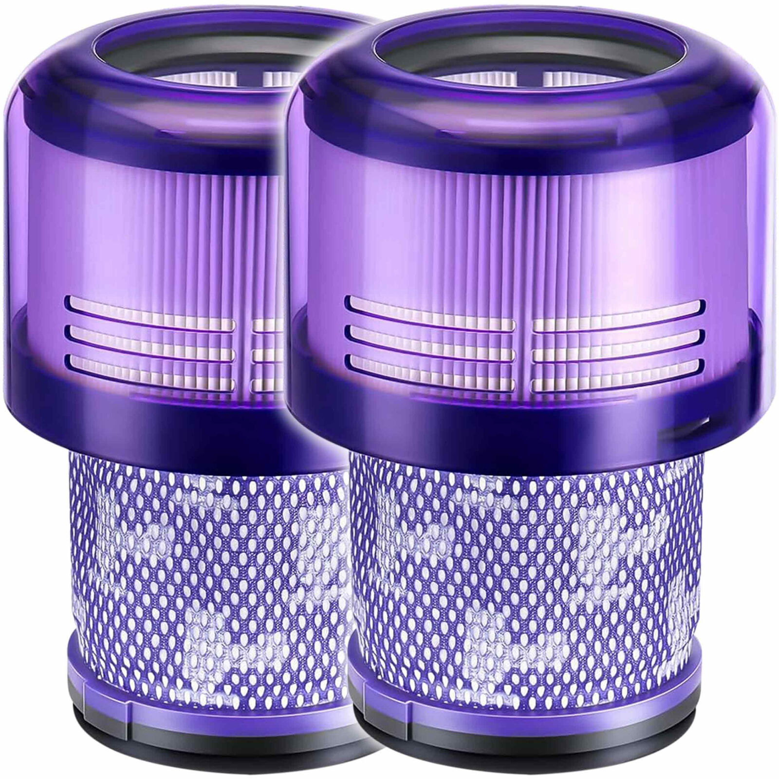 Filtru de aspirator NewEvo® pentru Dyson, 2 bucati, compatibil cu aspiratorul Dyson V11 V15 SV14, Lavabil, Violet