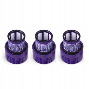 Filtru de aspirator NewEvo® pentru Dyson, 3 bucati, compatibil cu aspiratorul Dyson V10 V11 V15 SV12, Lavabil, Violet 125156511 - Accesorii pentru electrocasnice mici