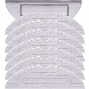 Set 8 x Lavete full mop NewEvo, compatibile cu Xiaomi RoboRock S7, S7 PLUS, S7 MAX, S7 MAXV, S70, S75, S7 Ultra, Gri 125156494 - Accesorii pentru electrocasnice mici