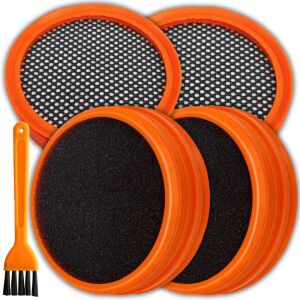 Set filtru pentru aspirator Philips SpeedPro, pachet de 4, include perie de curățare - Filtre pentru aspirator