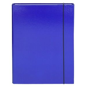 Füzetbox OPTIMA A/4 3 cm-es gerinccel sötétkék 125167111 - Füzetbox