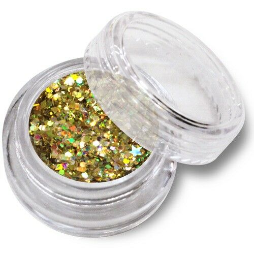 Flitteres Csillámpor AGP-123-07 arany csillám köröm díszítéshez - Körömdíszítő glitter és flitter