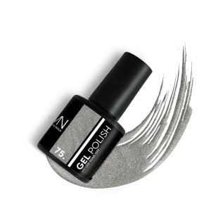 Lakier żelowy 075 - Shimmer Silver 6ml 125169469 - Uroda i zdrowie