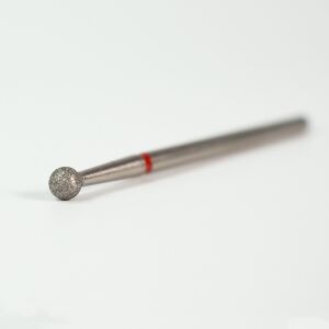Nail drill bit - diamond - large orb (fine) 125170202 - Akcesoria do szlifierki do paznokci