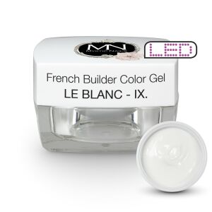 French Builder Color Gel - IX. - le Blanc -15g 125170231 - Umelý gél na nechty