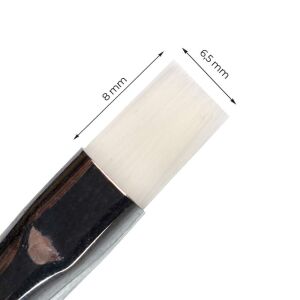 Glamour Gel Brush - #8 129709613 - Štetec na zdobenie nechtov