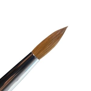 Kolinsky Black Glamour Builder Brush - Peaked - #10 129709619 - Štetec na zdobenie nechtov